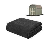 M METERXITY Tapis De Sol pour Abri De Jardin Extérieur, 3x6 FT Tapis De Sol Imperméable pour Petit Abri Protégeant Le Sol des Meubles De Patio Contre l'usure/Liquide/Poussière/Huile [Gris]