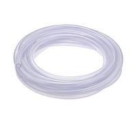 M METERXITY Tube PVC flexible transparent renforcée de 3/8" ID x 5/8" OD, 25 Ft pour distribution d'eau, d'huile et d'air