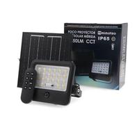 M mimotec -Projecteur LED Solaire Merida Extérieur 1250LM CCT avec Détecteur de Mouvement PIR, IP65 Étanche, Télécommande, Éclairage LED Mural pour Jardin, Terrasse, Garage et Entrée