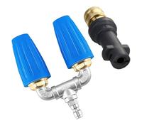 M MINGLE Double Buse Turbo, Compatible avec Karcher K2-K7, 15-23 L/min