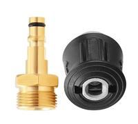 M MINGLE Kit d'Adaptateurs Haute Pression, Compatible avec Kärcher K2-K7 | pour Tuyau et Pistolet de Nettoyeur Haute Pression K2 K3 K4 K5 K6 K7, avec Raccord M22 14 mm