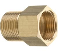 M MINGLE Raccord Haute Pression, M22 15mm Mâle vers M22 14mm Femelle | Compatible avec la Plupart des Marques de Nettoyeurs Haute Pression, Connecte le Pistolet et le Tuyau, Laiton, 310 bar