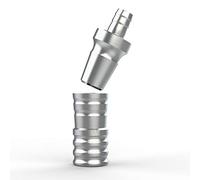M. ROSENFELD Connecteur Tuyau Chicha Adaptateur - de première qualité en Aluminium | Connexion mâle Female 18/8, Jeu de 2 pièces avec Filetage | pour Amy Deluxe, Kaya, Ceasar, Dschinni