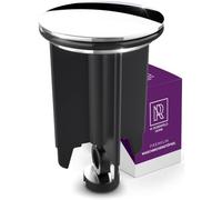 M. ROSENFELD HOME Bouchon de Lavabo Universel 40 mm Chromé, Bouchon de Vidange en Laiton avec Joint en Caoutchouc pour Lavabo et Bidet, Réglable en Hauteur, Antirouille, Étanche
