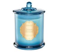 M&SENSE Bougie parfumée en verre - Sel de mer - Parfum d'ambiance - Cire de soja - Combustion propre - 60 h - Longue durée - Bougie d'été -