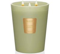 M&SENSE Bougie Parfumée Eucalyptus et Cèdre, 990g Grande Aromathérapie 3 Mèches, 150 Heures Naturelle de Cire de Soja, Décoration de Salon, Cadeau de Crémaillère pour Homme Femme