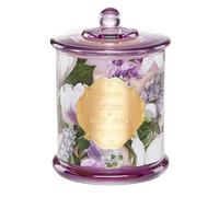 M&SENSE Bougie parfumées dans un verre - Parfum lilas et rose sauvage - 360 g - Longue durée de combustion de plus de 60 heures - Bougie en cire de soja comme décoration d'intérieur, Cadeau pour femme