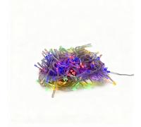M.TK MOVETECK Guirlande lumineuse extérieure imperméable multicolore à piles 140 LED - 11,5 m