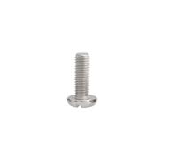 M1.6 M2 M2.5 M3 M4 M5 M6 M8 M10 304 acier inoxydable GB67 tête cylindrique fendue boulon à tête ronde(30mm,M4-10pcs)