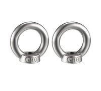 M10 Filetage Femelle Acier Inoxydable 304 Écrous À Oeillet De Levage Anneau 2 pcs