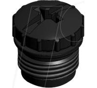 M12X1K 43-16211 - Capuchon pour prise M12 x 1, noir