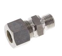 M14x1.5 Mâle x 12L Raccord à compression droit en acier inoxydable 315 Bar DIN 2353