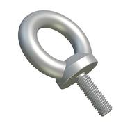 M16 Boulon à oeil à anneau de levage, matériel de fixation de levage à filetage mâle,zingué galvanisé, boulon à oeil d'ancrage pour écrou/rondelle de 16 mm DIN 580 (lot de 1)