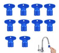 M18.5-10 Pièces Aérateur Mousseur de Robinet,pour Cuisine et Salle de Bain | Robinet Outil Démontage Bleu.Facile À Utiliser,Pour Économiseurs D'Eau,Filtres,Mousseurs,Rétablit Un Débit D'Eau Fluide