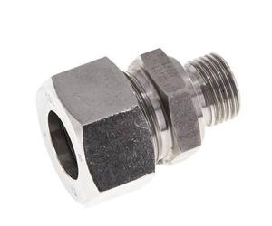 M18x1,5 Mâle x 18L Anneau de coupe droit en acier inoxydable 315 Barre DIN 2353