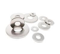 M2.5 M3 M4 M5 M6 M8 M10 M12 M14 M16 GB96 DIN9021 304 acier inoxydable Extra grande taille Large épaisseur rondelle plate joint uni