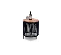 M2 Kollektion Simon 1 Tables d'appoint, Bois, Acacia, H=45cm D=40cm