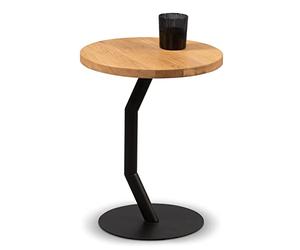 M2 Kollektion Tim 1 Table d'appoint, Bois, Marron, D=35cm, H=45cm
