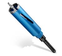 M22 Foret Diamanté Ø92/L200mm avec Adaptateur SDS MAX, Couronne Carotteuse | Carottier Professionnel à Sec et Humide, 1,300-2,200RPM - Pour Percer Murs et Sols : Béton Armé, Pierre, Carrelage