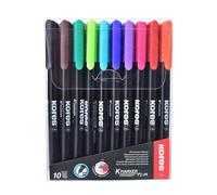 [M22141] Kores Marqueur permanent "K MARKER FINE", M, étui de 10