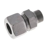 M22x1.5 Male x 20S Acier zingué Anneau de coupe droit 400 Bar DIN 2353