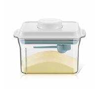 M2OUTLET Boîte de rangement alimentaire carrée 1 l sans BPA, conforme aux normes FDA et LFGB