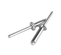 M3 M3.2 M4 M5 304 Rivets aveugles en acier inoxydable, Rivets Pop à tête fraisée/dôme auto-obturante 10/20/30 pièces(M5-10pcs R,25mm)