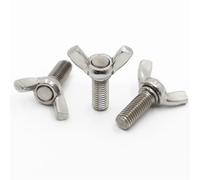 M3 M4 M5 M6 M8 M10 Stainless Steel Butterfly Bolt Wing Thumb Screw Claw Hand Tighten Screws
