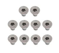 M3 X Vis à Tête Ronde à Six Pans Creux à Six Pans Creux En Titane Titré De 6 Mm / 8 Mm / 10 Mm / 12 Mm / 15 Mm (paquet De 10 Pièces) - M3 x 6mm