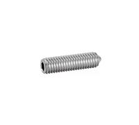 M3x4 Vis sans tête à pointe conique Inox A2 boîte 100