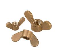 M4,Aile en cuivre 5pcs/en laiton Boulons et vis standard de noix de papillon