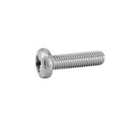 M4 x 35mm Vis à métaux tête cylindrique cruciforme Pozidrive inox A2 boîte 200