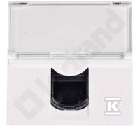 Legrand Prise RJ45 Catégorie 6 Mosaic UTP 2 modules Blanc 076564