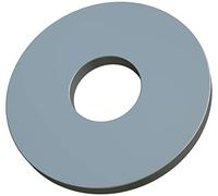 M5 Rondelles Plates en Acier Inoxidable A2 (Pack of 10) Grand Rondelle Plate pour L'étanchéité des Vis. Bagues D'étanchéité - Certified Standart ISO 7093 DIN 9021 M5 (5.3mm x 10mm)