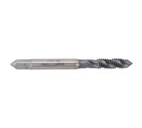 M6 x 1.0 Taraud à cannelure hélicoïdale HSS nitruré Filetage machine pour trous aveugles Acier inoxydable Aluminium Fraisage CNC Longueur 66 mm