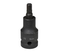 M6 x 55mm 1/2" Impact à court d'entraînement hexagonal Allen Key touchés
