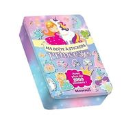 Ma boite à stickers - Princesses - Boîte métal avec 1000 stickers - Dès 3 ans