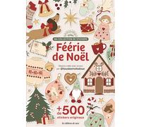 Ma collection de stickers - Féérie de Noël - Léa Louvet - De Saxe Eds - broché - Livre-jeu