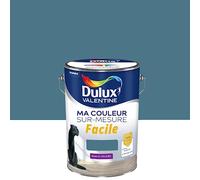 Ma Couleur Sur-mesure par Dulux Valentine - Peinture Intérieure Murs, Plafonds, Boiseries - Facile à appliquer - Velours VERT MARIN PROFOND 5 L