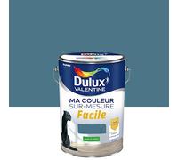 Ma Couleur Sur-mesure par Dulux Valentine - Peinture Intérieure Murs, Plafonds, Boiseries - Facile à appliquer - Satin VERT MARIN PROFOND 5 L