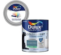 Ma Couleur Sur-Mesure par Dulux Valentine - Peinture Intérieure Murs, Plafonds, Boiseries - Palette Naturelle, Cuisine & Bain Satin, Vert Marin Profond, 0,75 L