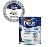 Ma Couleur Sur-Mesure par Dulux Valentine - Peinture Intérieure Murs, Plafonds, Boiseries - Palette Sens, Cuisine & Bain Satin, Voile de Brume, 0,75 L