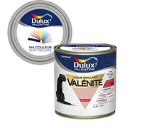 Ma Couleur Sur-mesure par Dulux Valentine - Peinture Laque Glycéro - Grande résistance pour boiseries et ferronneries - Brillant ACAJOU DELICAT 0,5 L