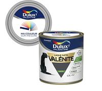 Ma Couleur Sur-mesure par Dulux Valentine - Peinture Laque Glycéro - Grande résistance pour boiseries et ferronneries - Satin Poivre 0,5 L