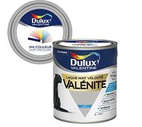 Ma Couleur Sur-mesure par Dulux Valentine - Peinture Laque Glycéro - Grande résistance pour boiseries et ferronneries - Mat Béton Gris 2 L