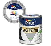 Ma Couleur Sur-mesure par Dulux Valentine - Peinture Laque Glycéro - Grande résistance pour boiseries et ferronneries - Satin Gris Alpaga 2 L