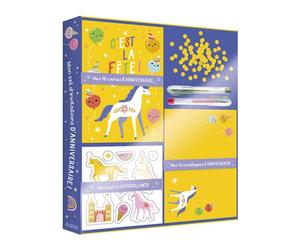 Ma papeterie créative - Mon set d'invitations d'anniversaire ! - - Kat Kalindi - Auzou Philippe Eds - Jeux livres objets
