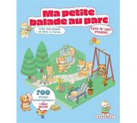 Ma petite balade au parc - Cute 'n' cosy stickers - Collectif - Marabout - broché - Livre-jeu
