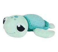 Ma Petite Carapace Peluche Tortue Lumineuse Naturelle +/- 25 Cm - Jemini - Chargeable A La Lumiere, Fonctionne Sans Pile. Vert G