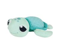 Ma Petite Carapace Peluche Tortue Lumineuse Naturelle +/- 25 cm - JEMINI - Chargeable a la lumiere, fonctionne sans pile.